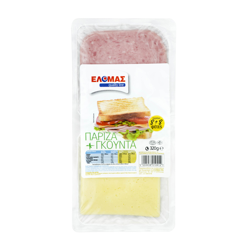 ΕΛΟΜΑΣ Πάριζα & Gouda 320g